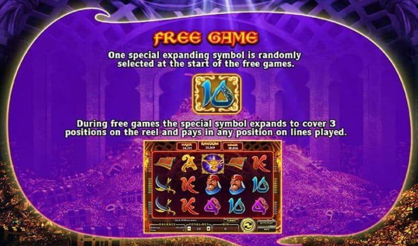 Free Game เกมสล็อต Genie (Joker Gaming)
