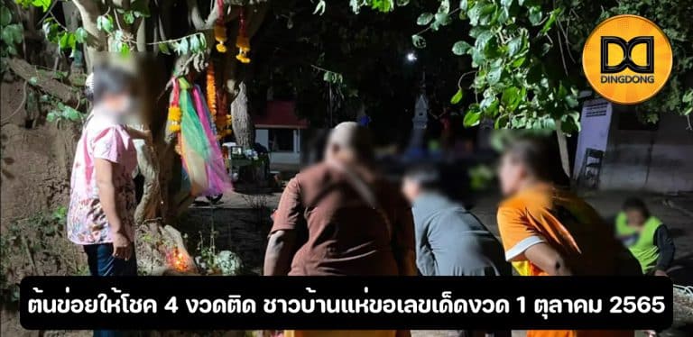 ต้นข่อยโบราณ 300 ปีให้เลขเด็ด 4 งวดรวด