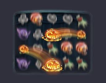 สัญลักษณ์ wild เกมสล็อตคุณฮาโลวีน (Mr. Hallow-Win) -PG Slot