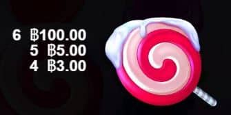 สัญลักษณ์ Scatter เกมสล็อต Sweet Bonanza Xmas – Pragmatic Play