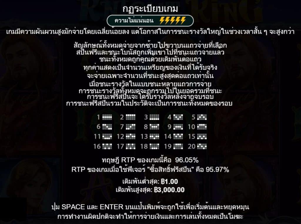 รีวิวสล็อต The Knight King ค่าย Pragmatic Play - 3